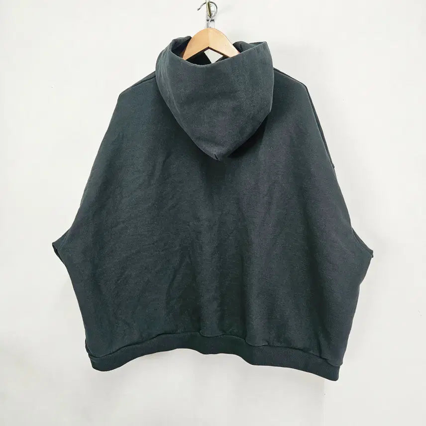 [BUNJANG] Adidas x Balenciaga Oversized Hoodie Deep Green / 아디다스 x 발렌시아가 콜라보 오버핏 후드티 딥그린