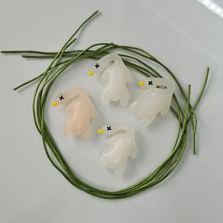 [BUNJANG] Roasted Duck Figurines Bundle Set / 베이징덕 햇빛에 구워지는 오리 4마리