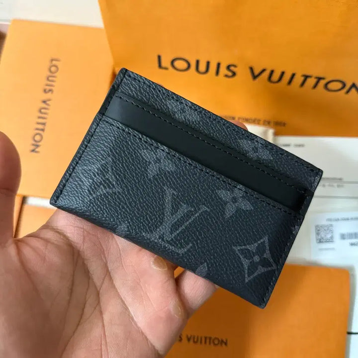[BUNJANG] Louis Vuitton Eclipse Card Wallet / [풀구성/공홈] 루이비통 이클립스 카드지갑 블랙