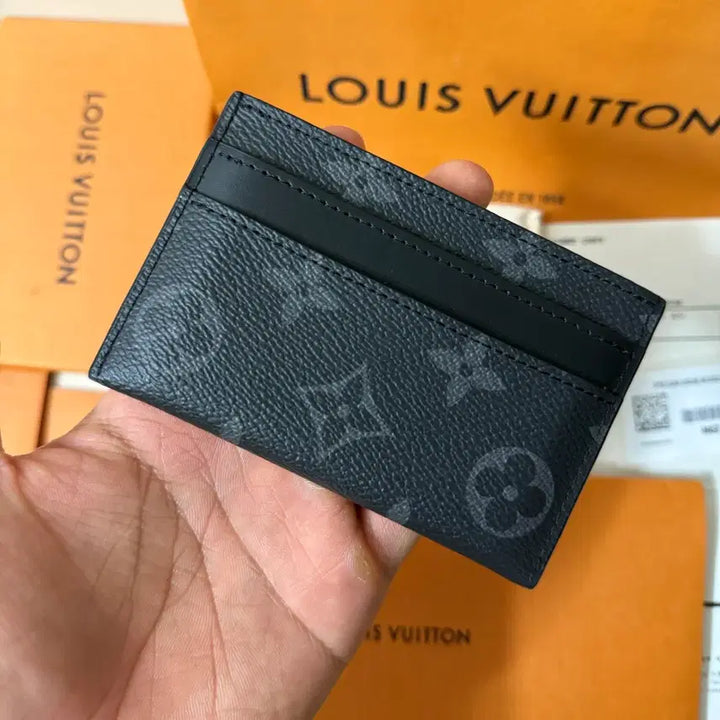 [BUNJANG] Louis Vuitton Eclipse Card Wallet / [풀구성/공홈] 루이비통 이클립스 카드지갑 블랙