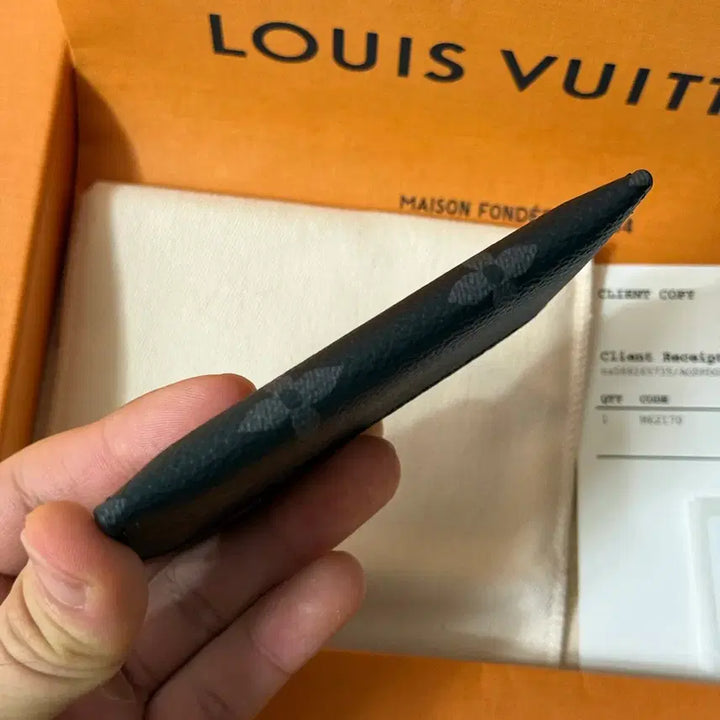 [BUNJANG] Louis Vuitton Eclipse Card Wallet / [풀구성/공홈] 루이비통 이클립스 카드지갑 블랙