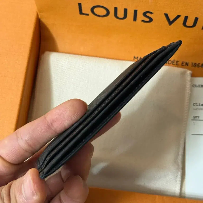 [BUNJANG] Louis Vuitton Eclipse Card Wallet / [풀구성/공홈] 루이비통 이클립스 카드지갑 블랙