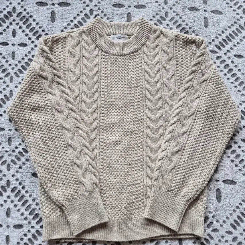 [BUNJANG] le17septembre Cable Knit Sweater / le17septembre 케이블 울 니트