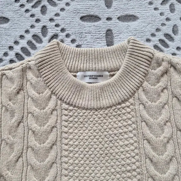 [BUNJANG] le17septembre Cable Knit Sweater / le17septembre 케이블 울 니트