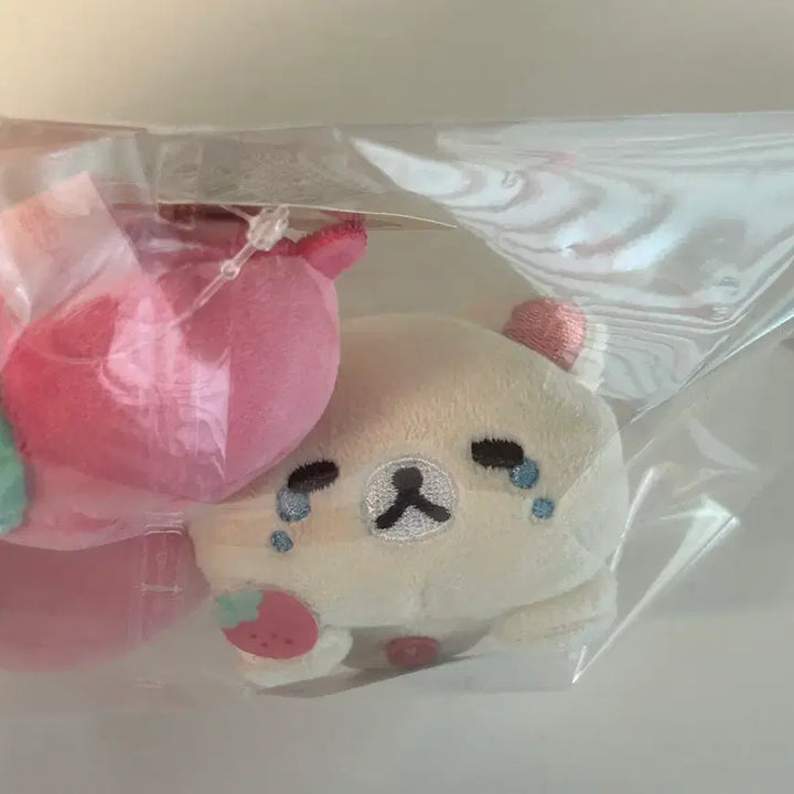 [BUNJANG] Korilakkuma Strawberry Kkwadang Plush Doll Bundle Set / [일괄] 딸기의 하루 딸기 꽈당 우는 코리락쿠마 인형 / 리락쿠마