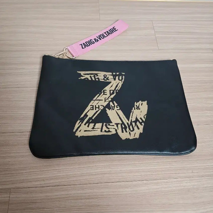 [BUNJANG] Zadig & Voltaire Black Clutch Bag / 자딕앤볼테르 블랙 클러치 백( 새상품)