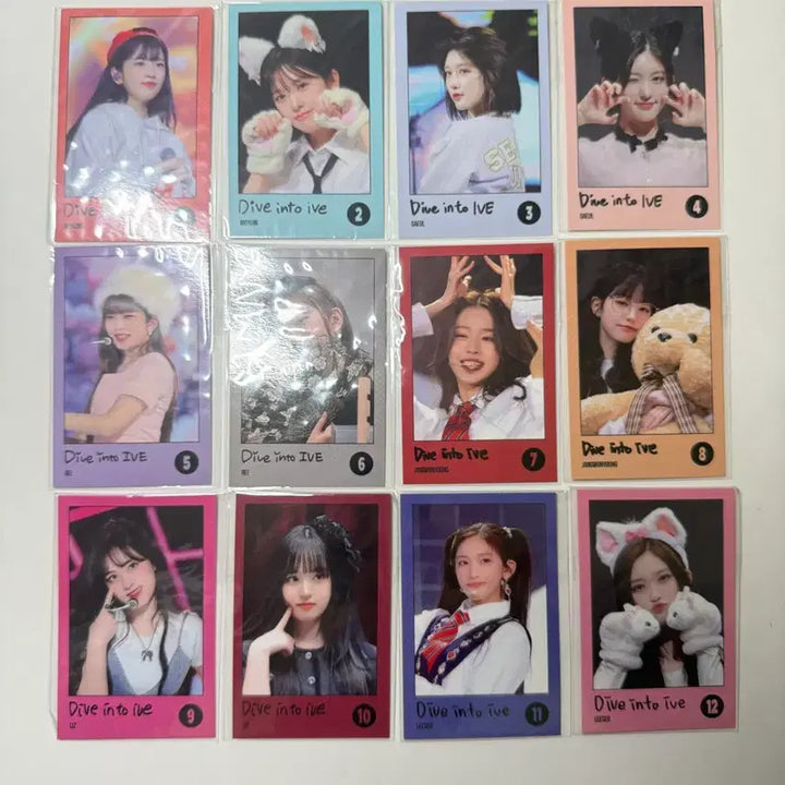 [BUNJANG] IVE Rei First World Tour MD Unofficial Sticker / 아이브 레이 첫번째 월드투어 엠디 아이브 홈마 비공굿 띠부실스티커