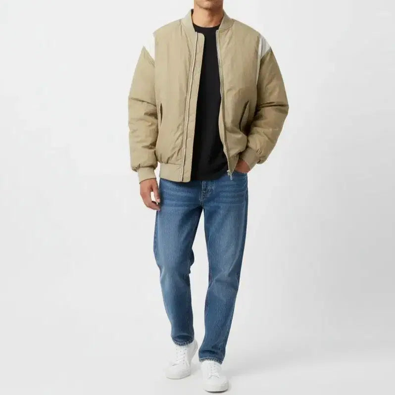 [BUNJANG] Lafayette Store Varsity Padded Jacket / 바시티 패딩 판매