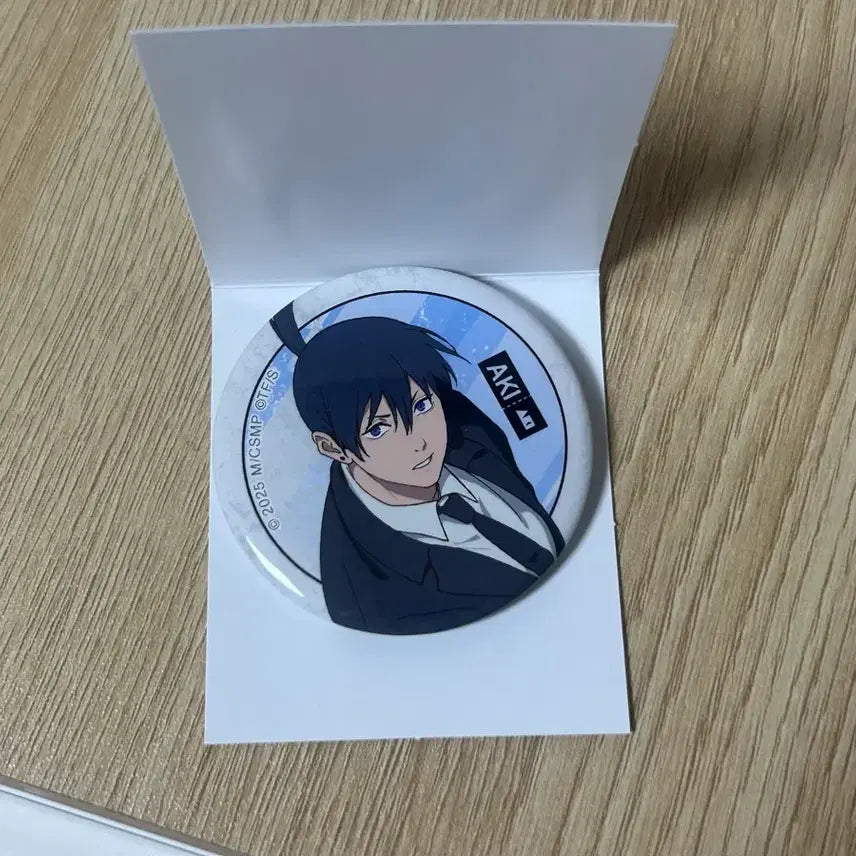 [BUNJANG] Chainsaw Man Aki Can Badge / 체인소맨 아키 캔뱃지