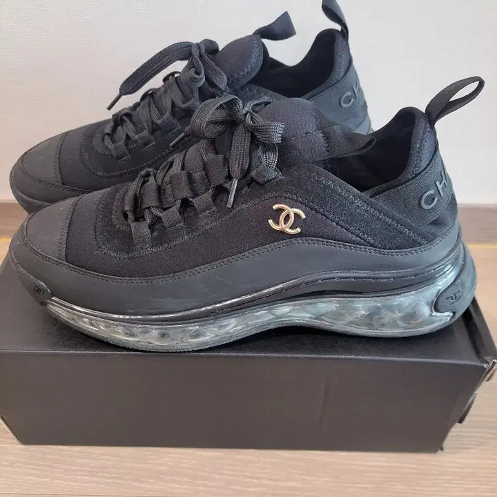 [BUNJANG] Chanel Mixed Fiber Sneakers / 샤넬 믹스드 파이버 스니커즈