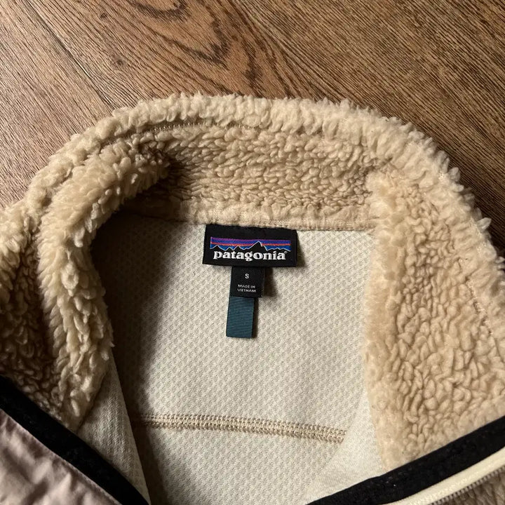 [BUNJANG] Patagonia Retro X Ivory Fleece Jacket / [S]파타고니아 레트로 X 아이보리 플리스 자켓