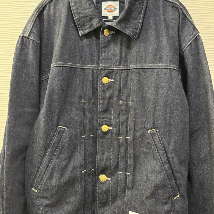 [BUNJANG] Dickies Trucker Oversized Denim Jacket / 디키즈 트러커 오버핏 데님 자켓 L