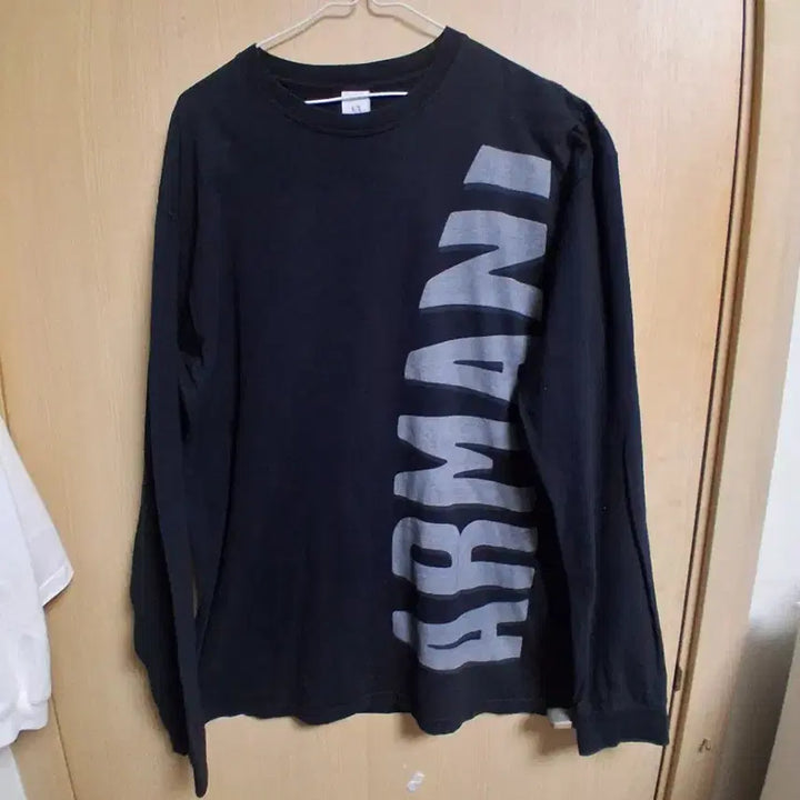 [BUNJANG] Armani Exchange Black Long Sleeve Shirt / 알마니.익스체인지,블랙긴팔ㅡ넉넉한100,택포