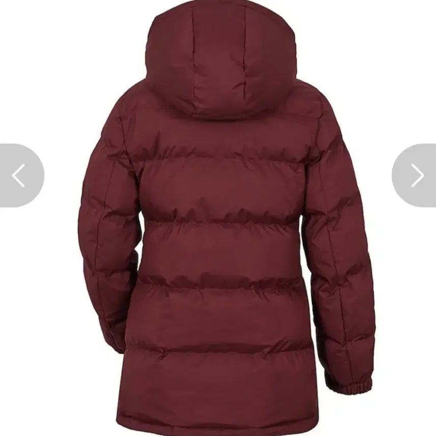 [BUNJANG] Montbell Women's Burgundy Padded Jacket / 새상품) 몽벨패딩 여성패딩 95사이즈 버건디패딩