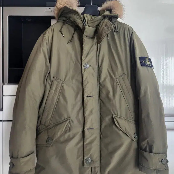 [BUNJANG] Stone Island Micro Reps Down Padded Jacket / 스톤아일랜드 마이크로 랩스 다운 패딩