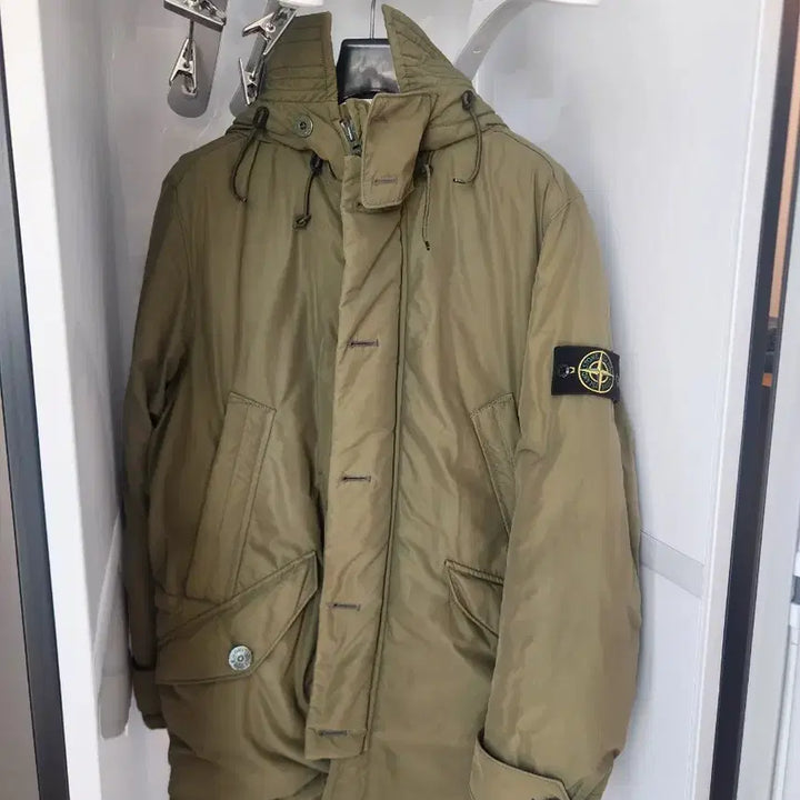 [BUNJANG] Stone Island Micro Reps Down Padded Jacket / 스톤아일랜드 마이크로 랩스 다운 패딩