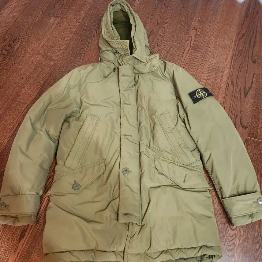 [BUNJANG] Stone Island Micro Reps Down Padded Jacket / 스톤아일랜드 마이크로 랩스 다운 패딩