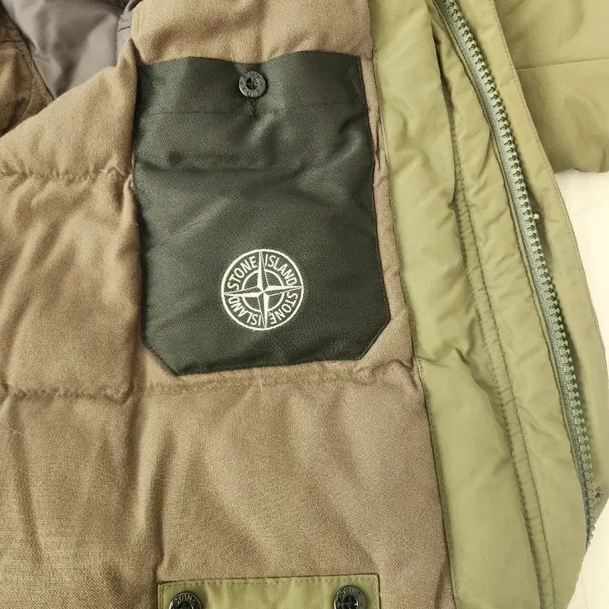 [BUNJANG] Stone Island Micro Reps Down Padded Jacket / 스톤아일랜드 마이크로 랩스 다운 패딩
