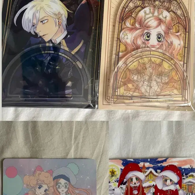 [BUNJANG] Sugar Sugar Rune Popup POB Bundle Set / 슈가슈가룬 팝업 특전 원가 양도 ( 코스터 2종 스테인드글라스 아크릴