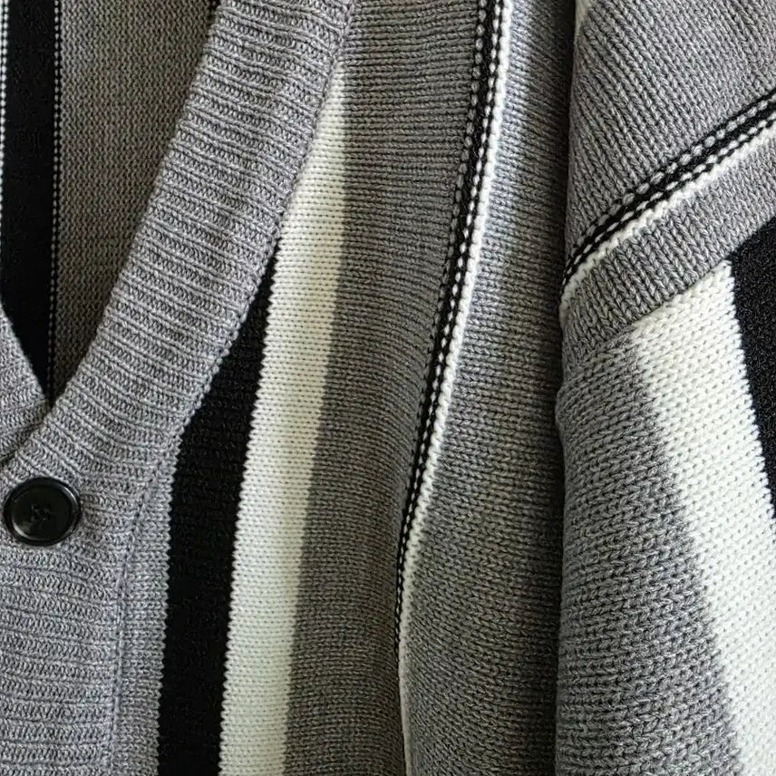 [BUNJANG] Unisex Long Cardigan - Gray / (새상품) 국내 내수 상품 롱가디건..그레이