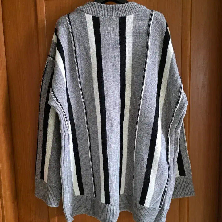 [BUNJANG] Unisex Long Cardigan - Gray / (새상품) 국내 내수 상품 롱가디건..그레이