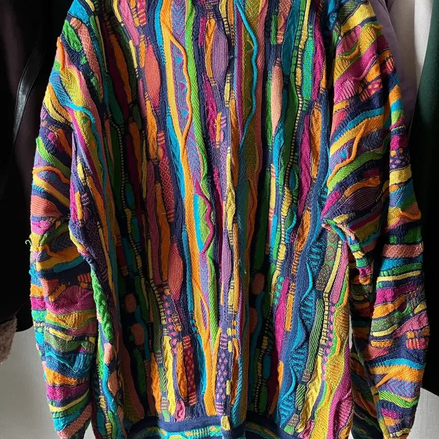 [BUNJANG] Vintage Style Sweater Knit (Size 105) / 쿠지 비슷한 브랜드 빈티지 스웨터 니트 사이즈 105 정도