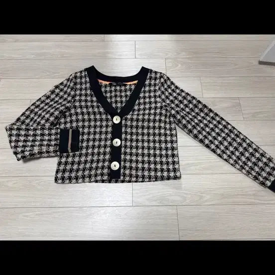 [BUNJANG] ZARA Tweed Cardigan Jacket / 자라 트위드 가디건
