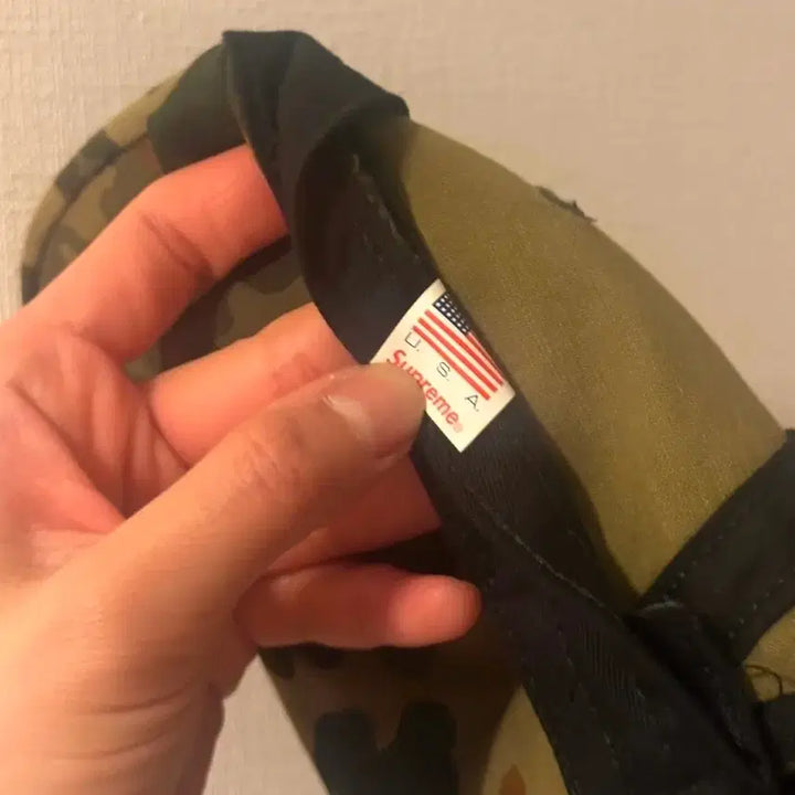 [BUNJANG] Supreme Camo Military Camp Cap / 슈프림 카모 밀리터리 캠프캡입니다