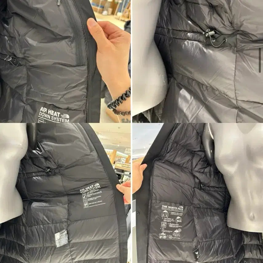 [BUNJANG] The North Face Gore-Tex Down Coat Belted Long Padded Jacket / 노스페이스  고어텍스 다운코트 벨티드 롱패딩 새상품 95(L)