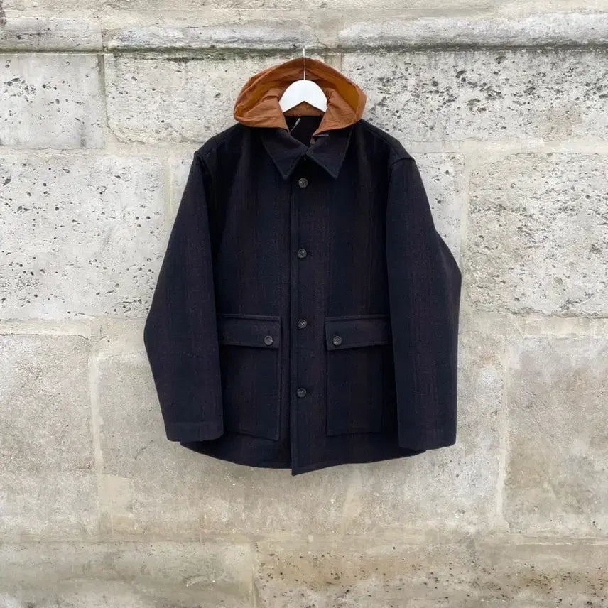 [BUNJANG] Drape Project HF-Coat Shadow Brown Check Coat / 드레프로젝트 HF-coat 2사이즈 판매합니다