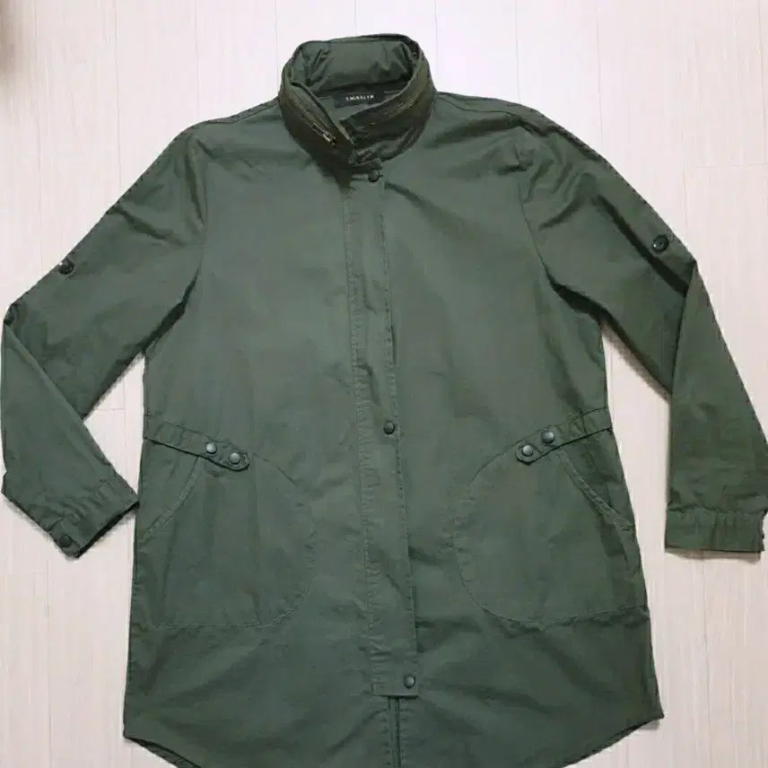 [BUNJANG] Shylyn Hooded Parka Jacket / 샤이린 야상 후드점퍼