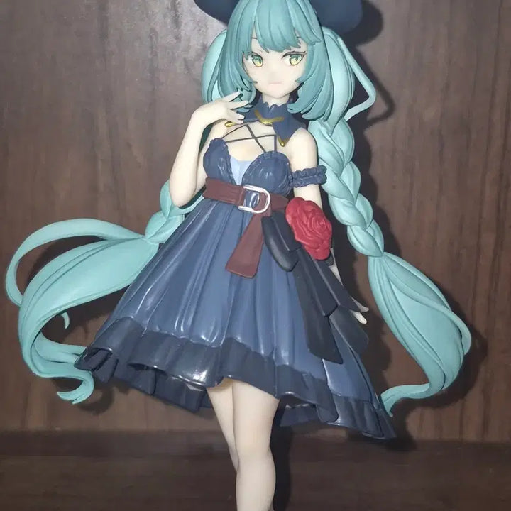 [BUNJANG] Hatsune Miku FURYU Figure / 상자 O ) 하츠네미쿠 미쿠 외출 드레스 후류 피규어