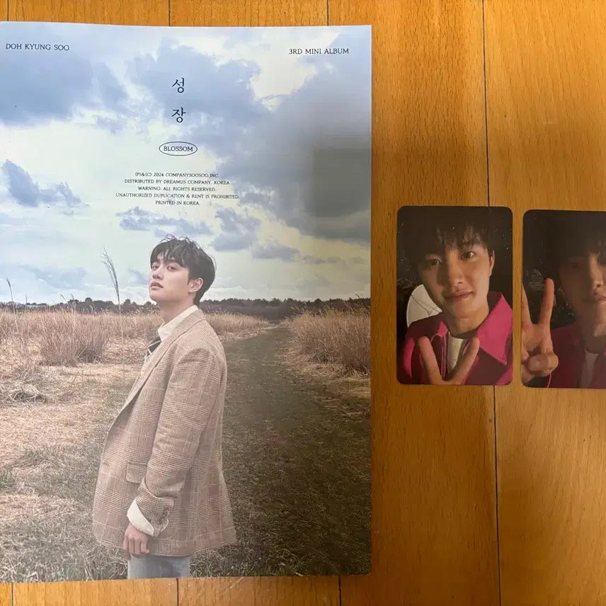 [BUNJANG] EXO D.O. Photocard / 디오(도경수) 성장 앨범 + 포카