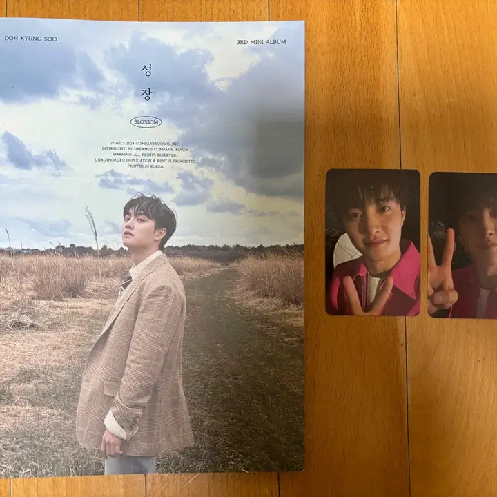 [BUNJANG] EXO D.O. Photocard / 디오(도경수) 성장 앨범 + 포카