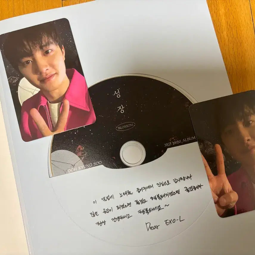 [BUNJANG] EXO D.O. Photocard / 디오(도경수) 성장 앨범 + 포카