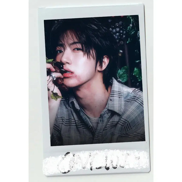 [BUNJANG] Cravity Wonjin Signed Polaroid / 크래비티 원진 싸폴 싸인 폴라 사인 폴라로이드