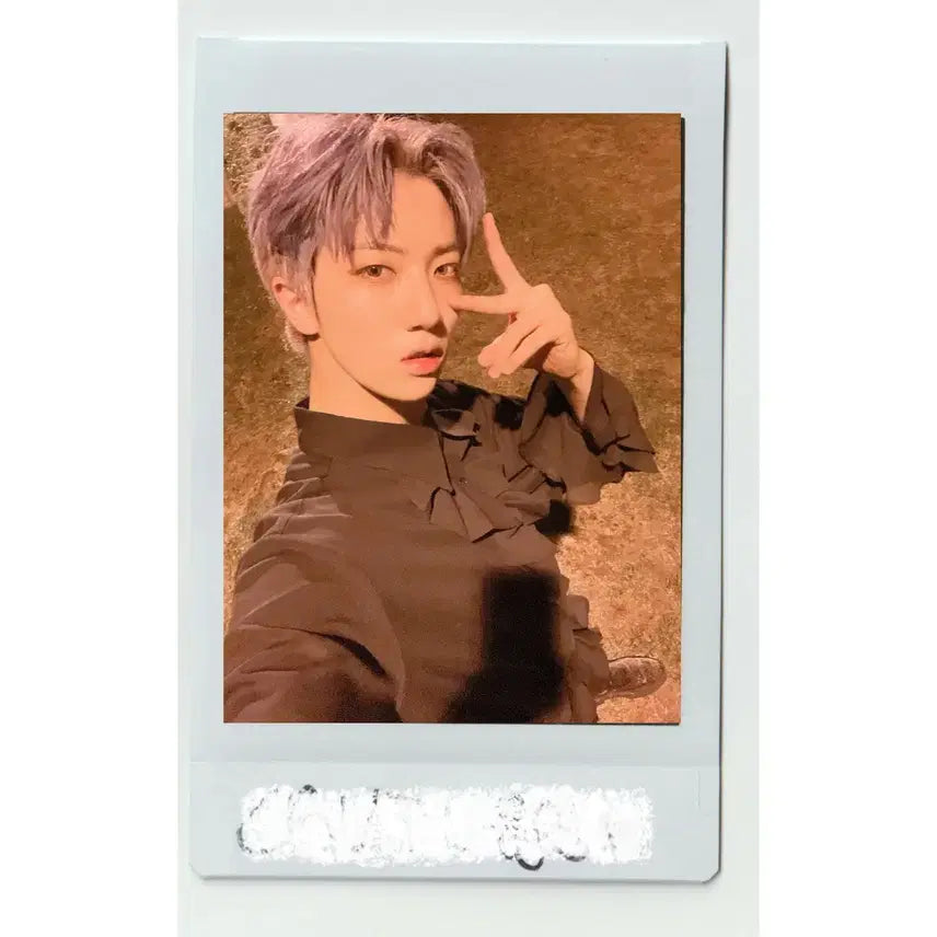 [BUNJANG] Cravity Wonjin Signed Polaroid / 크래비티 원진 싸폴 싸인 폴라 사인 폴라로이드