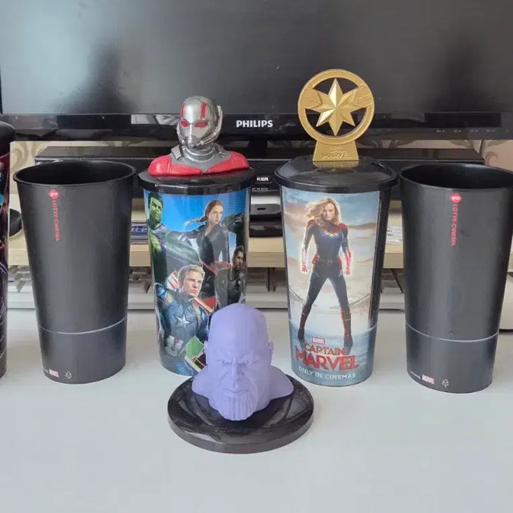 [BUNJANG] Marvel Avengers Topper Cup / 마블 어벤져스 롯데시네마 탑퍼 컵