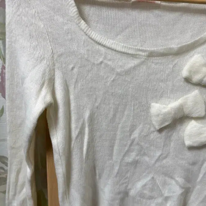 [BUNJANG] Liz Lisa Vintage Knit Shirt / 5만원 이상 구매자 사은품) 리즈리사 빈티지 니트 셔츠
