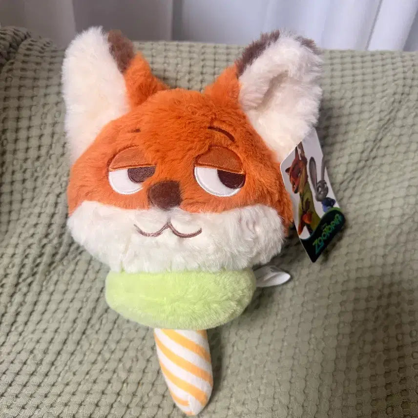 [BUNJANG] Zootopia Nick Wilde Ice Cream Plush New / 주토피아 닉 아이스크림 인형 새상품