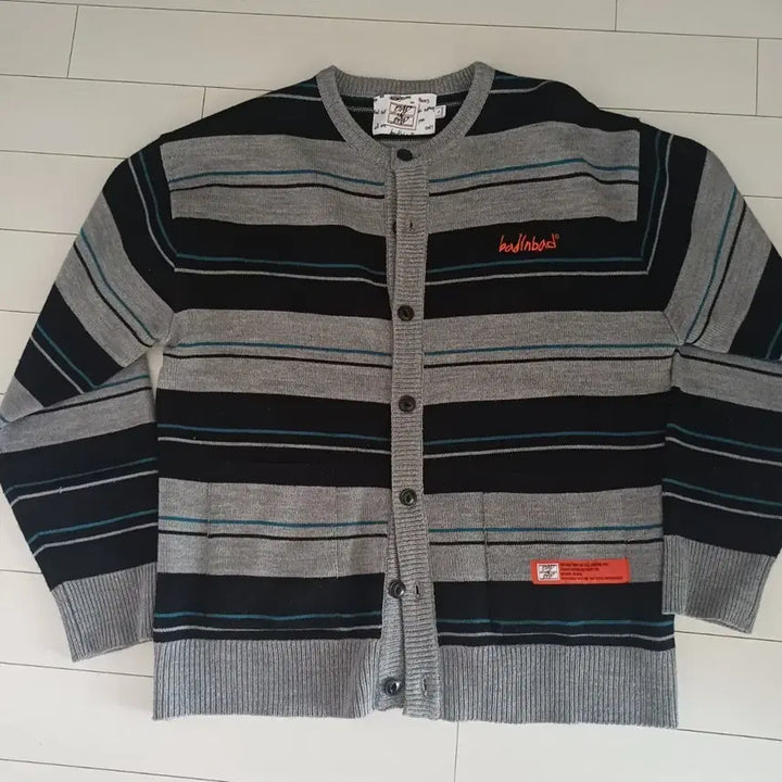 [BUNJANG] Badinbad Stripe Cardigan / 109 badinbad 스트라이프 가디건