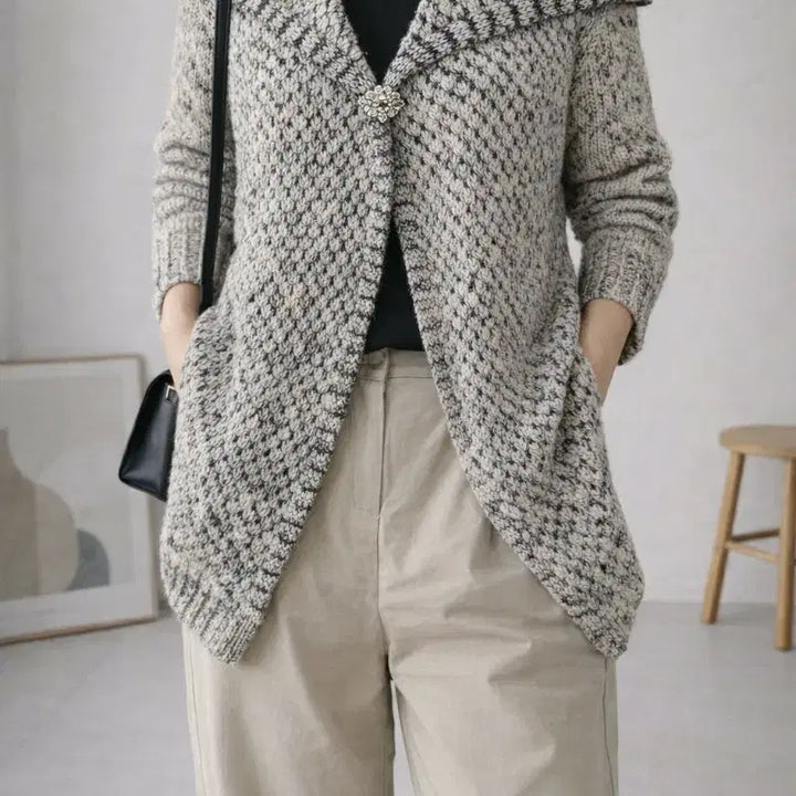 [BUNJANG] Theory Winxie Shawl Collar Knit Cardigan / 띠어리 Theory Winxie 숄 카라 니트 가디건