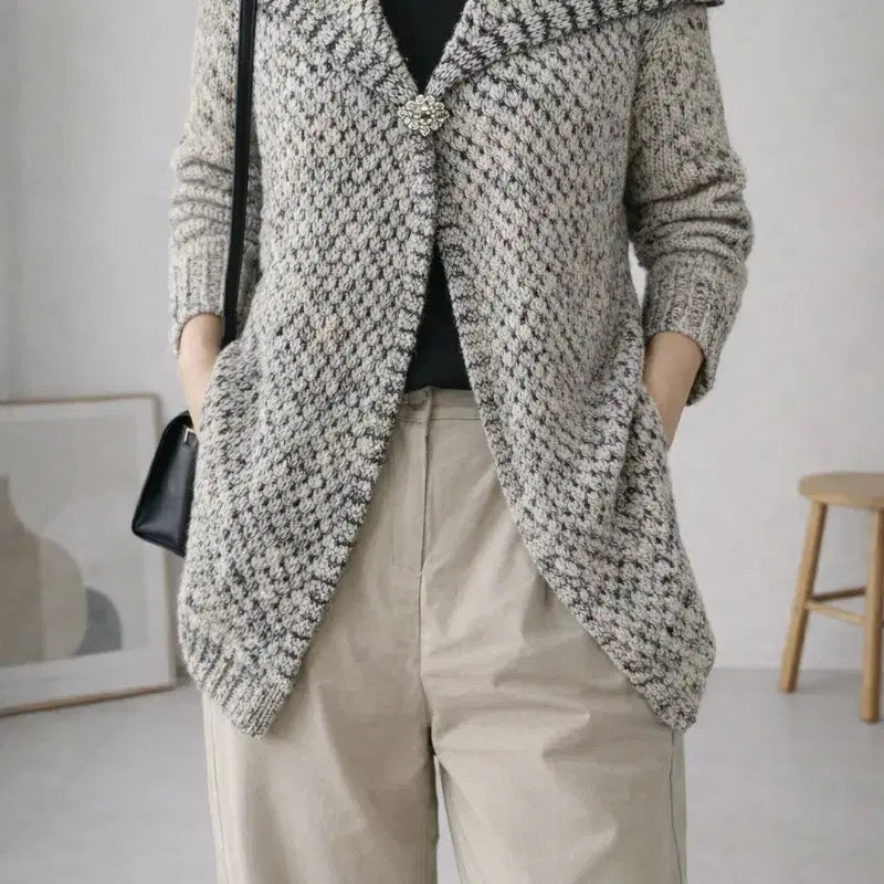 [BUNJANG] Theory Winxie Shawl Collar Knit Cardigan / 띠어리 Theory Winxie 숄 카라 니트 가디건