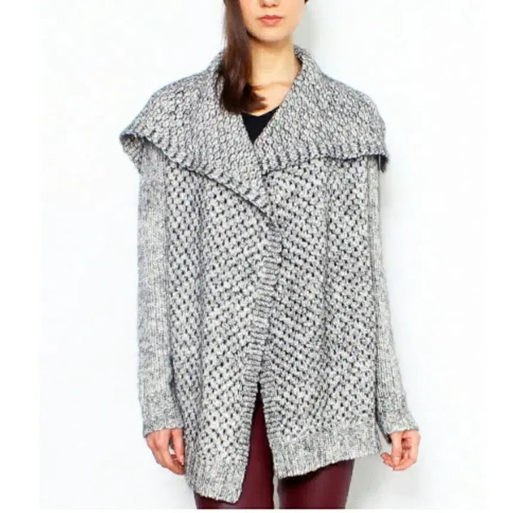 [BUNJANG] Theory Winxie Shawl Collar Knit Cardigan / 띠어리 Theory Winxie 숄 카라 니트 가디건