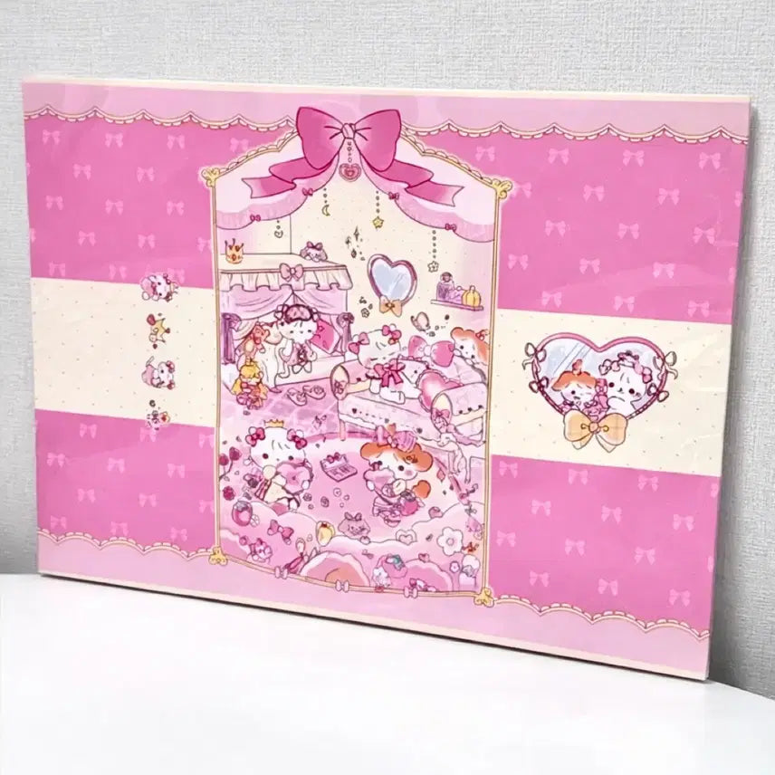 [BUNJANG] Gift Character Wrapping Paper Set (5 Types) / 선물 포장 랩핑지 (5종) set (총 150장)