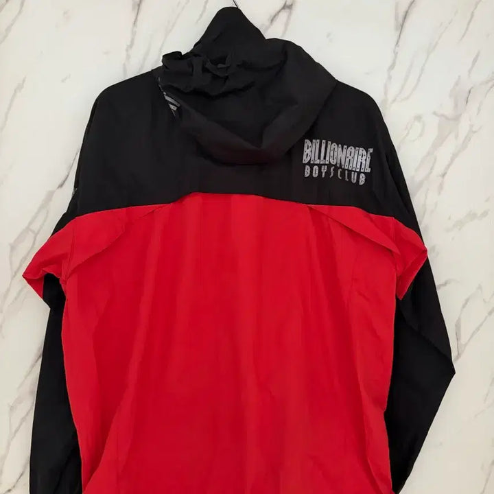 [BUNJANG] Billionaire Boys Club Black/Red Windbreaker Jacket / 빌리어네어보이즈클럽 블랙/레드 바람막이