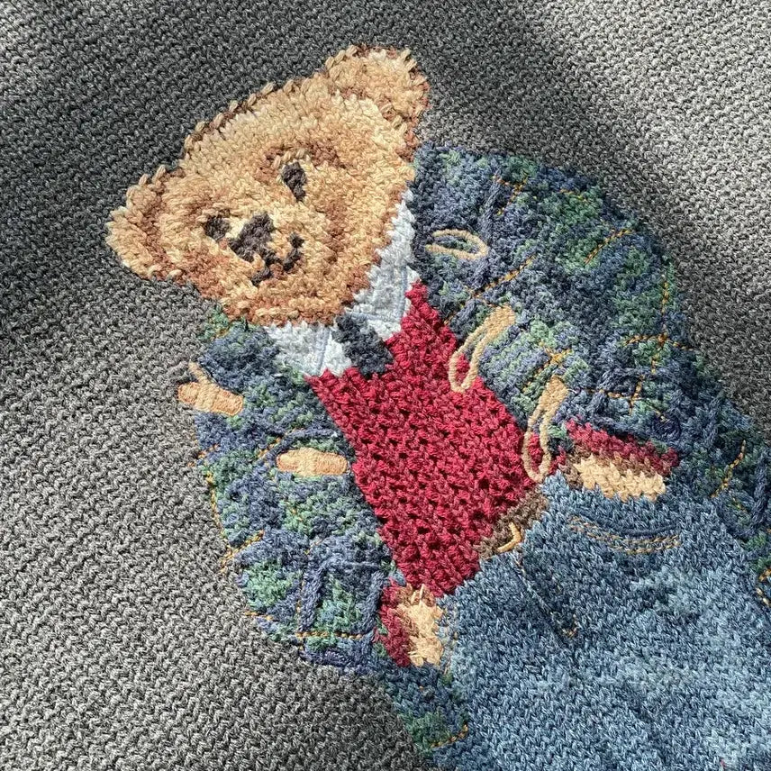 [BUNJANG] Polo Ralph Lauren Bear Knit L / 폴로 랄프로렌 베어 니트 L사이즈