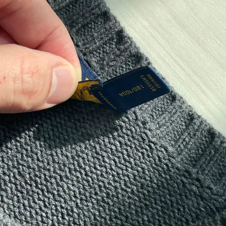 [BUNJANG] Polo Ralph Lauren Bear Knit L / 폴로 랄프로렌 베어 니트 L사이즈