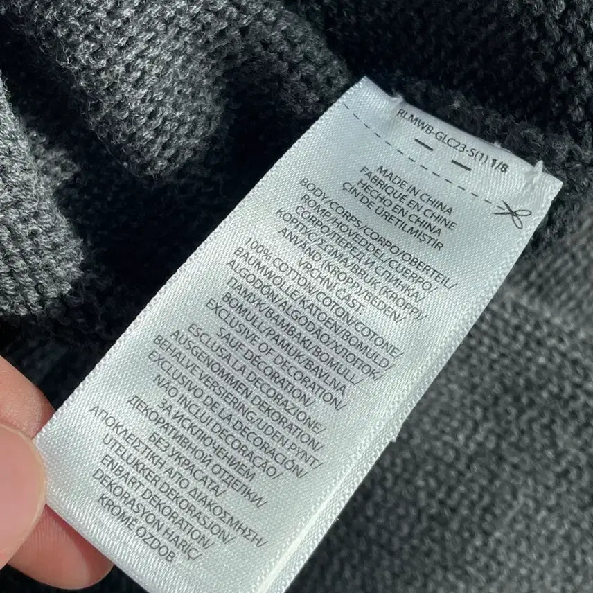 [BUNJANG] Polo Ralph Lauren Bear Knit L / 폴로 랄프로렌 베어 니트 L사이즈