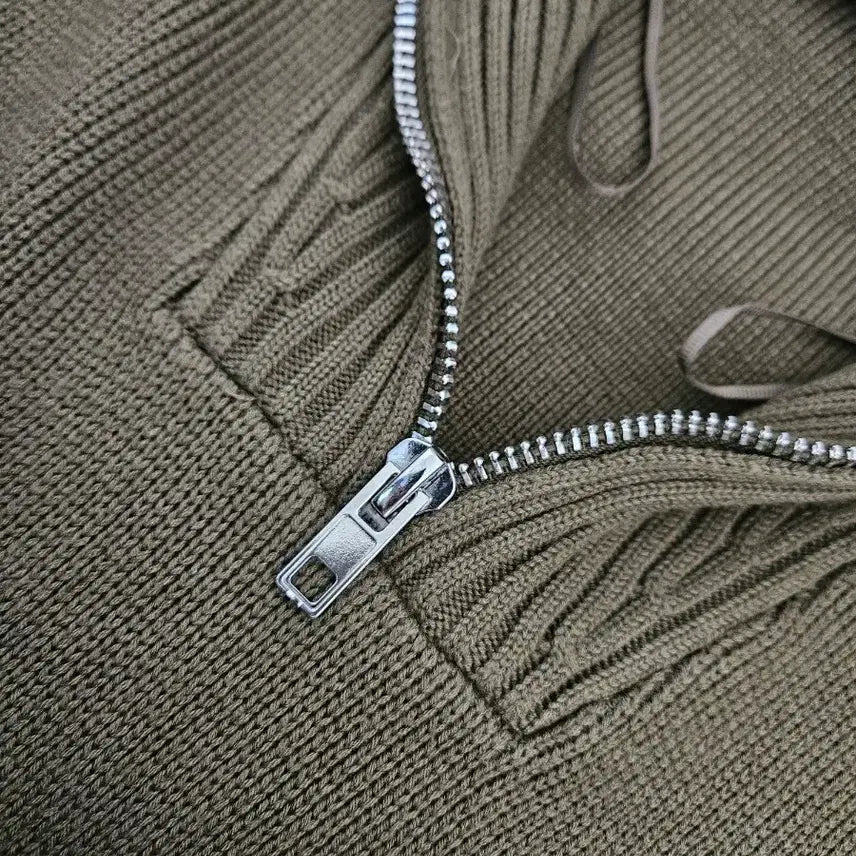 [BUNJANG] Zara High Neck Big Pocket Knit Sweater (S) / 자라 하이넥 빅포켓 니트(S)
